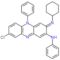 (3E)-8-chloro-3-(cyclohexylimino)-N,5-diphenyl-3,5-dihydrophenazin-2-amine