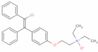 Ethanamine, 2-[4-(2-chloro-1,2-diphenylethenyl)phenoxy]-N,N-diethyl-, N-oxide