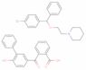 o-[(2'-hydroxy[1,1'-biphenyl]-4-yl)carbonyl]benzoic acid, compound with 1-[2-(4-chlorobenzhydrylox…