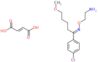 1-Pentanone, 1-(4-chlorophenyl)-5-methoxy-, O-(2-aminoethyl)oxime, (1E)-, (2E)-2-butenedioate (1:1)