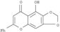 8H-1,3-Dioxolo[4,5-g][1]benzopyran-8-one,9-hydroxy-6-phenyl-