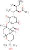 (2S,3R,4S)-2-[(3R,4aR,6aR,12S,12aS,12bR)-12-hydroxy-3-(2-hydroxypropan-2-yl)-6a,12b-dimethyl-8,11-dioxo-1,2,3,4a,5,6,6a,8,11,12,12a,12b-dodecahydropyrano[3,2-a]xanthen-9-yl]-4-methylhexan-3-yl acetate