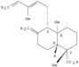 1-Naphthalenecarboxylicacid, decahydro-1,4a-dimethyl-6-methylene-5-(3-methyl-2,4-pentadienyl)-,(1S,4aR,5S,8aR)-