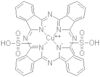 dihydrogen [29H,31H-phthalocyaninedisulphonato(4-)-N29,N30,N31,N32]cuprate(2-)