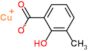 copper(1+) 2-hydroxy-3-methylbenzoate