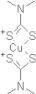 Copper dimethyldithiocarbamate