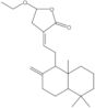 3-[2-(Decahydro-5,5,8a-trimethyl-2-methylene-1-naphthalenyl)ethylidene]-5-ethoxydihydro-2(3H)-fura…