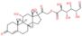 (11alpha)-11,17-dihydroxy-3,20-dioxopregn-4-en-21-yl D-glucuronate