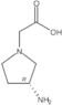 Ácido (3R)-3-amino-1-pirrolidinaacético