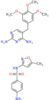 4-amino-N-(5-methyl-1,2-oxazol-3-yl)benzenesulfonamide - 5-(3,4,5-trimethoxybenzyl)pyrimidine-2,4-diamine (1:1)
