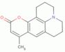 2,3,6,7-tetrahydro-9-methyl-1H,5H,11H-[1]benzopyrano[6,7,8-ij]quinolizin-11-one