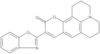 10-(2-Benzoxazolyl)-2,3,6,7-tetrahydro-1H,5H,11H-[1]benzopyrano[6,7,8-ij]quinolizin-11-one