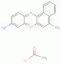 Benzo[a]fenoxazina-7-ium, 5,9-diamino-, acetato (1:1)