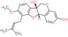 (6aS,11aS)-9-Methoxy-10-(3-methyl-2-buten-1-yl)-6H-benzofuro[3,2-c][1]benzopyran-3,6a(11aH)-diol