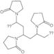 Polyvinylpolypyrrolidone cross-linked