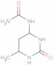 6-methyl-2-oxoperhydropyrimidin-4-ylurea