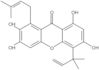 5-(1,1-Dimethyl-2-propen-1-yl)-2,3,6,8-tetrahydroxy-1-(3-methyl-2-buten-1-yl)-9H-xanthen-9-one