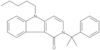1H-Pyrido[4,3-b]indol-1-one, 2,5-dihydro-2-(1-methyl-1-phenylethyl)-5-pentyl-