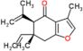 (5R,6R)-6-ethenyl-3,6-dimethyl-5-(1-methylethenyl)-6,7-dihydro-1-benzofuran-4(5H)-one