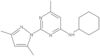 N-Cyclohexyl-N-[2-(3,5-dimethylpyrazol-1-yl)-6-methylpyrimidin-4-yl]amine