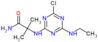 N~2~-[4-chloro-6-(ethylamino)-1,3,5-triazin-2-yl]-2-methylalaninamide