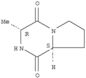 Pyrrolo[1,2-a]pyrazine-1,4-dione,hexahydro-3-methyl-, (3R,8aS)-