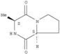 Pyrrolo[1,2-a]pyrazine-1,4-dione,hexahydro-3-methyl-, (3S,8aS)-