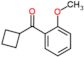 cyclobutyl-(2-methoxyphenyl)methanone