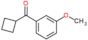 cyclobutyl-(3-methoxyphenyl)methanone