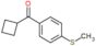 cyclobutyl-(4-methylsulfanylphenyl)methanone