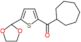 Cycloheptyl[5-(1,3-dioxolan-2-yl)-2-thienyl]methanone