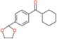 Cyclohexyl[4-(1,3-dioxolan-2-yl)phenyl]methanone