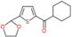 cyclohexyl-[5-(1,3-dioxolan-2-yl)-2-thienyl]methanone