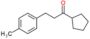 1-cyclopentyl-3-(p-tolyl)propan-1-one