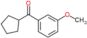 cyclopentyl-(3-methoxyphenyl)methanone