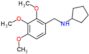 N-(2,3,4-trimethoxybenzyl)cyclopentanamine