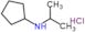 N-(1-methylethyl)cyclopentanamine hydrochloride