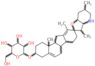 17,23-epoxyveratraman-3-yl hexopyranoside