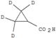 Cyclopropanecarboxylic-2,2,3,3-d4acid (7CI)