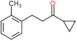 1-cyclopropyl-3-(o-tolyl)propan-1-one