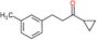 1-Cyclopropyl-3-(3-methylphenyl)-1-propanone