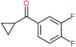 cyclopropyl-(3,4-difluorophenyl)methanone