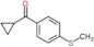 cyclopropyl-(4-methylsulfanylphenyl)methanone