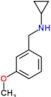 N-(3-methoxybenzyl)cyclopropanamine