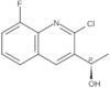 (αR)-2-Chloro-8-fluoro-α-methyl-3-quinolinemethanol