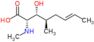 4-[(2E)-but-2-en-1-yl]-2,4,5-trideoxy-2-(methylamino)-L-xylonic acid