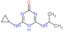 4-(cyclopropylamino)-6-(propan-2-ylamino)-1,3,5-triazin-2(5H)-one