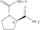 1-Pyrrolidinecarboxylicacid, 2-(aminocarbonyl)-, 1,1-dimethylethyl ester, (2R)-