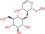 1,5-anhydro-2-deoxy-4-O-beta-D-glucopyranosyl-D-arabino-hex-1-enitol