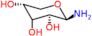 (2R,3S,5R)-2-aminotetrahydropyran-3,4,5-triol